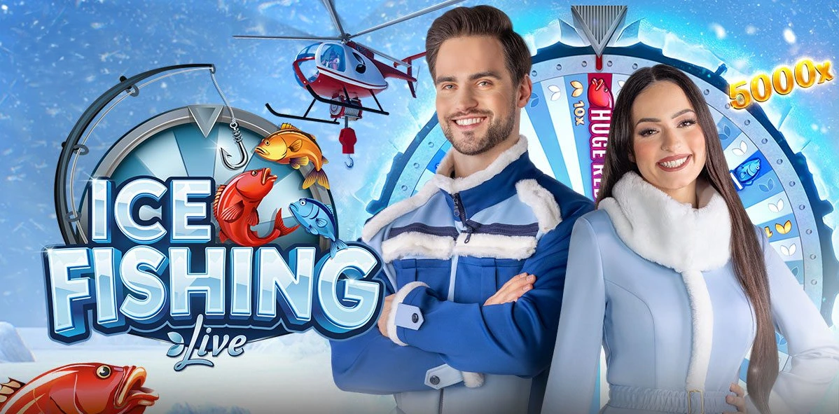 Ice fishing online-spiel.